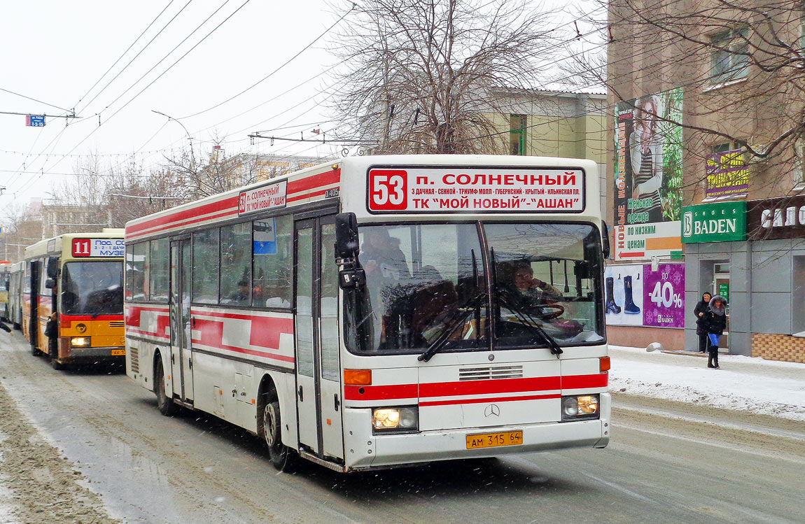 Саратовская область, Mercedes-Benz O405 № АМ 315 64