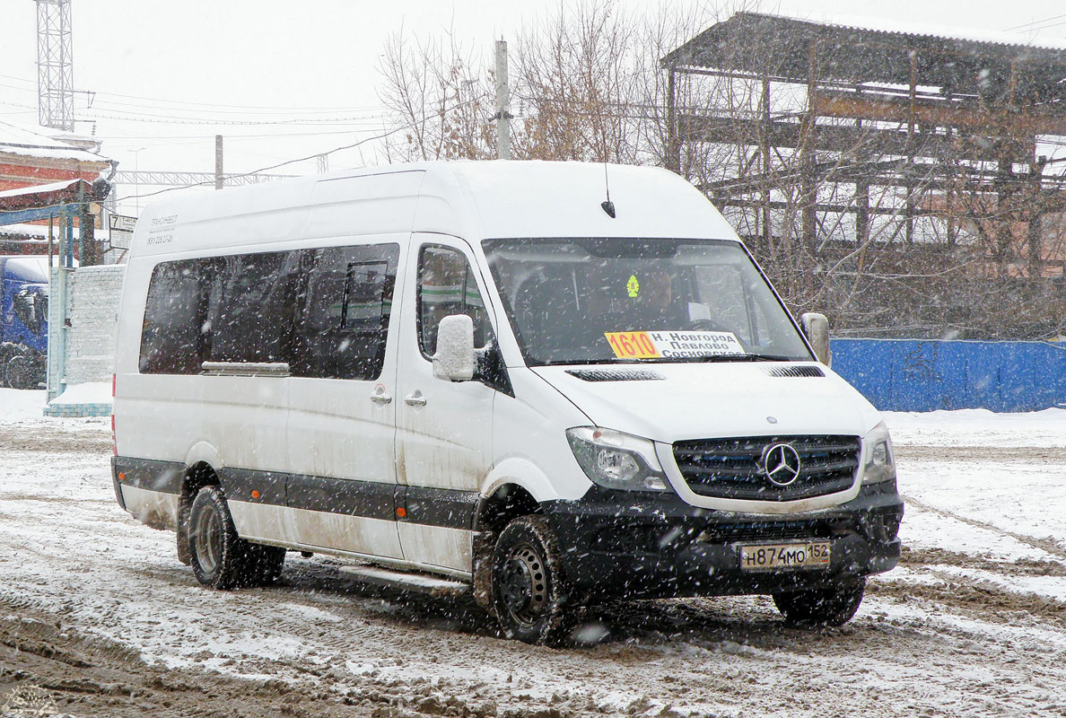 Нижегородская область, Луидор-223690 (MB Sprinter) № Н 874 МО 152