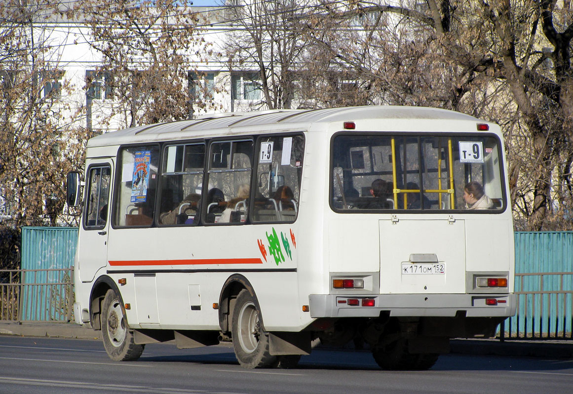 Nizhegorodskaya region, PAZ-32054 č. К 171 ОМ 152