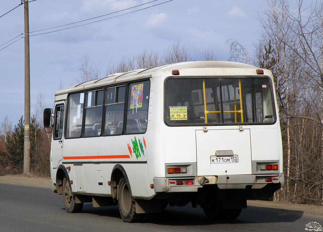 Ніжагародская вобласць, ПАЗ-32054 № К 171 ОМ 152