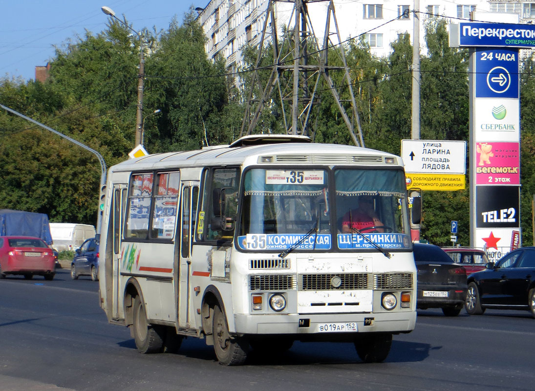 Нижегородская область, ПАЗ-32054 № В 019 АР 152