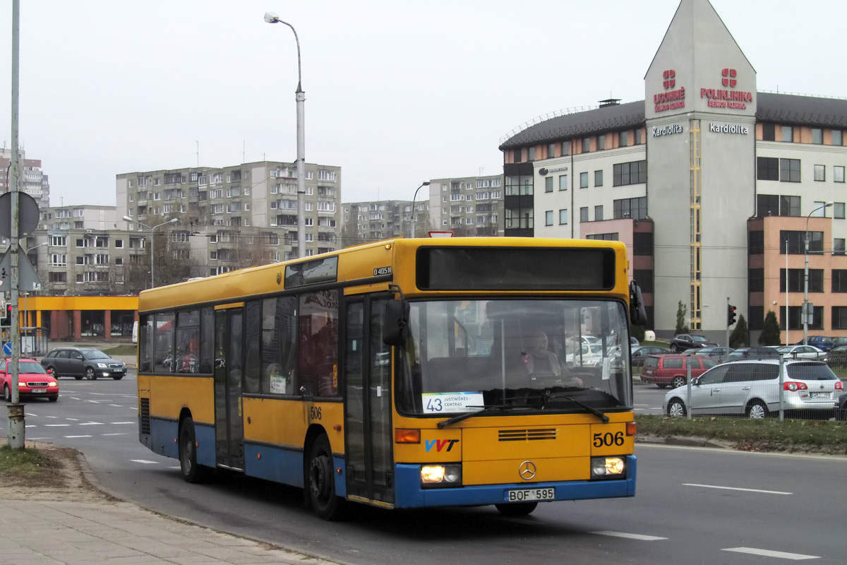 Литва, Mercedes-Benz O405N2 № 506