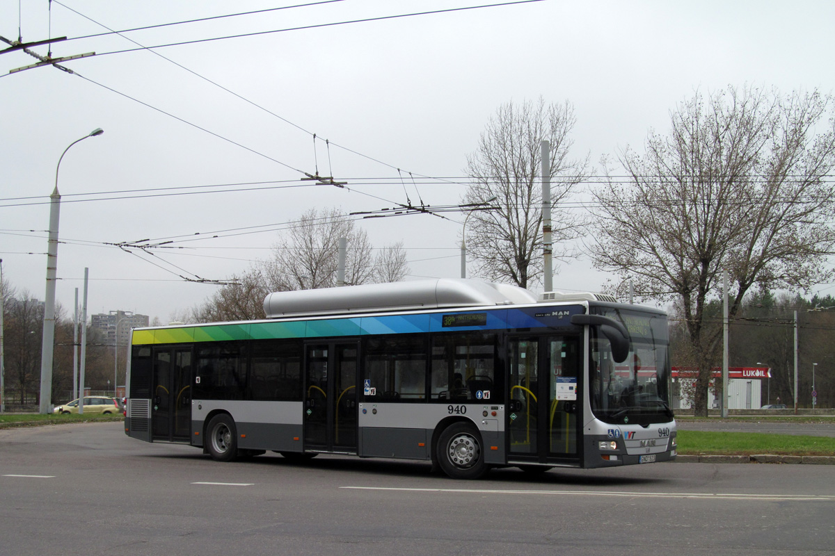 Литва, MAN A21 Lion's City NL273 CNG № 940