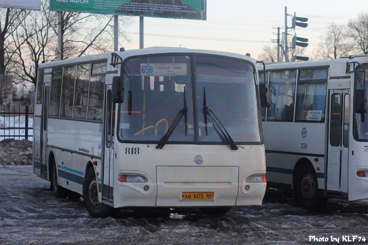 Псковская область, ПАЗ-4230-01 (2-2) (КАвЗ) № 818