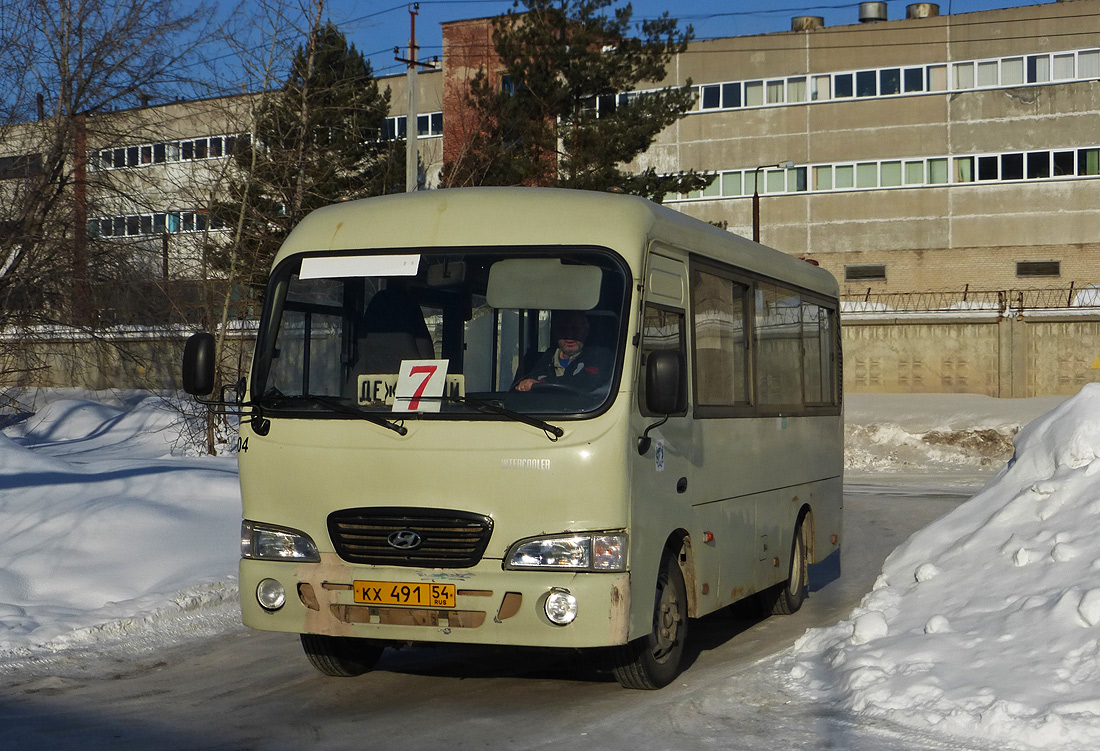 Новосибирская область, Hyundai County SWB C08 (РЗГА) № 3104