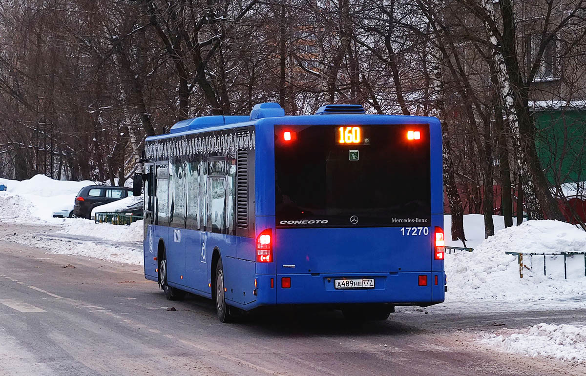 Москва, Mercedes-Benz Conecto II № 17270