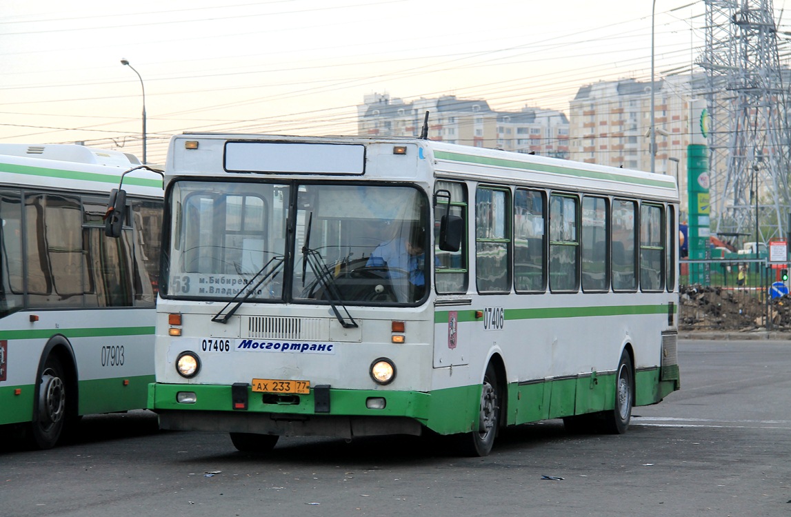 Москва, ЛиАЗ-5256.25 № 07406