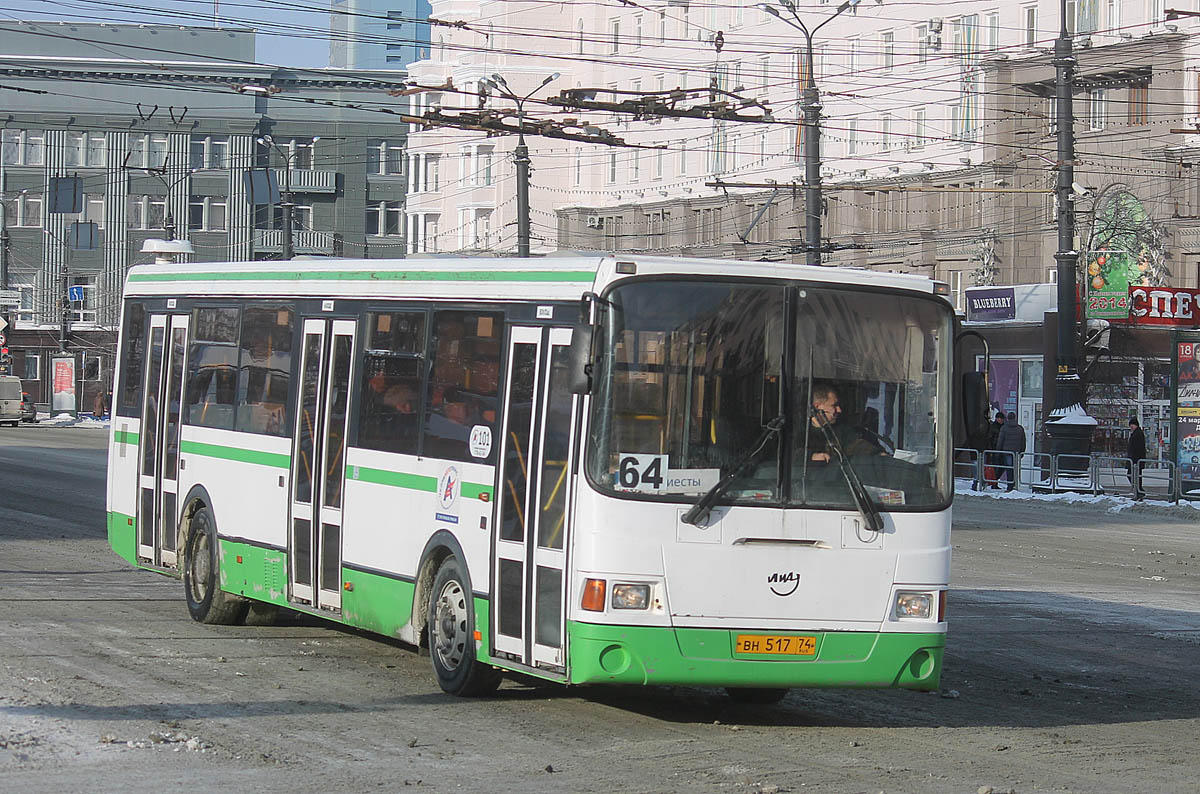 Chelyabinsk region, LiAZ-5256.53 č. 101