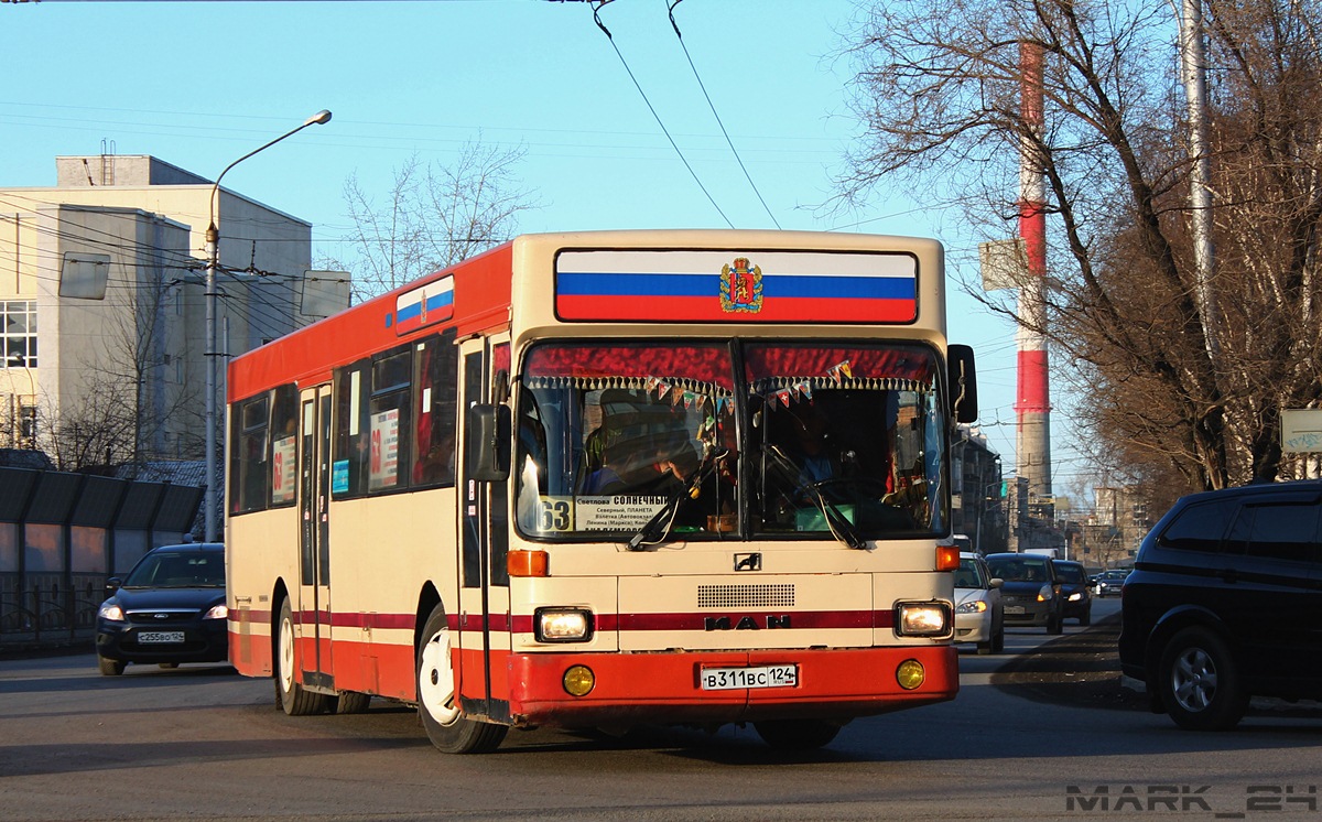 Красноярский край, MAN 791 SL202 № В 311 ВС 124