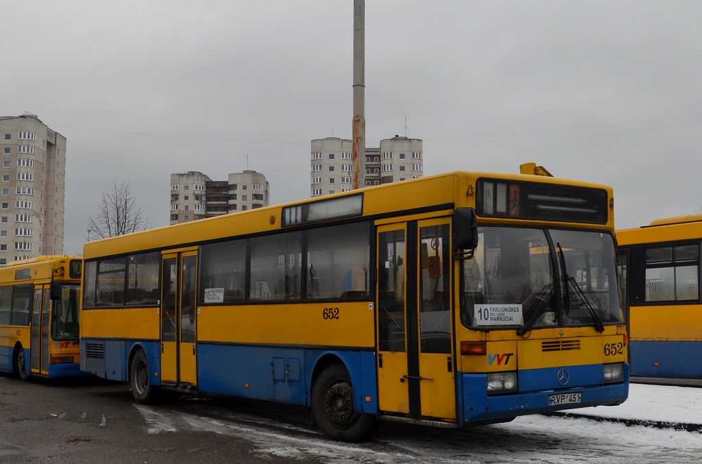 Литва, Mercedes-Benz O405 № 652