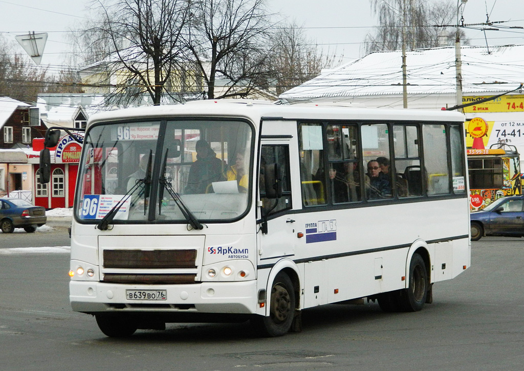 Ярославская область, ПАЗ-320412-05 № В 639 ВО 76