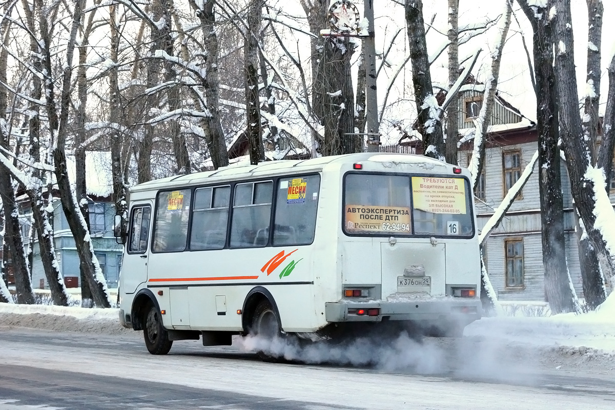 Obwód archangielski, PAZ-32054 Nr К 376 ОН 29