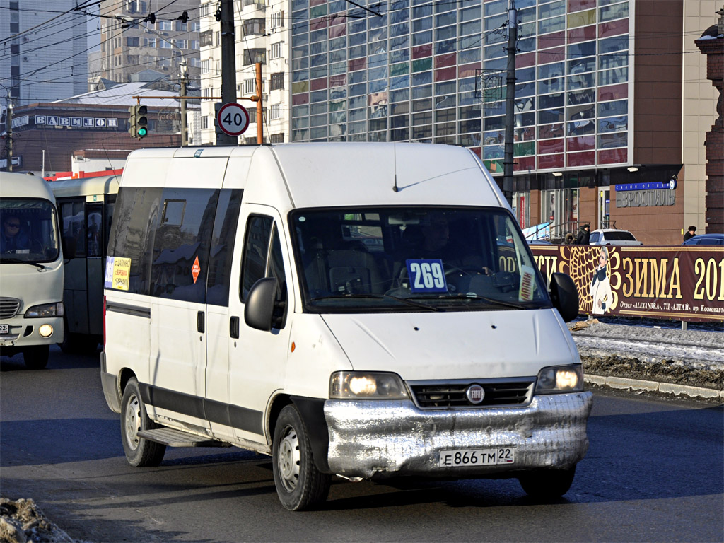 Алтайский край, FIAT Ducato 244 [RUS] № Е 866 ТМ 22