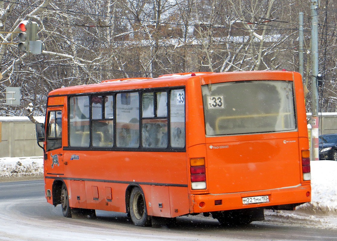 Нижегородская область, ПАЗ-320402-05 № М 221 МН 152