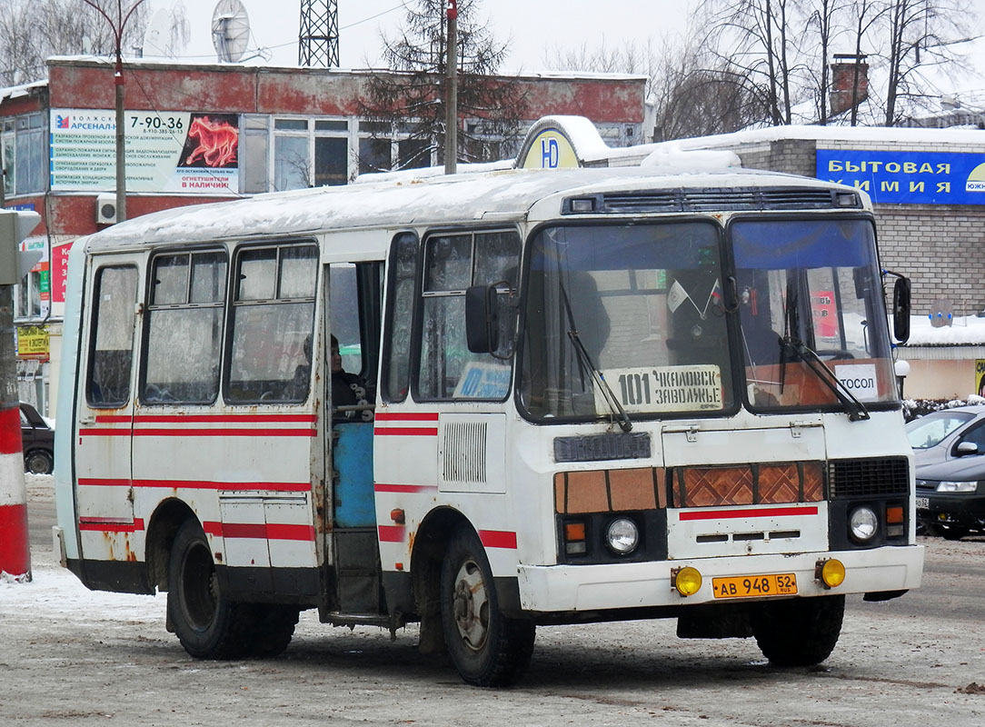 Нижегородская область, ПАЗ-3205 (00) № АВ 948 52