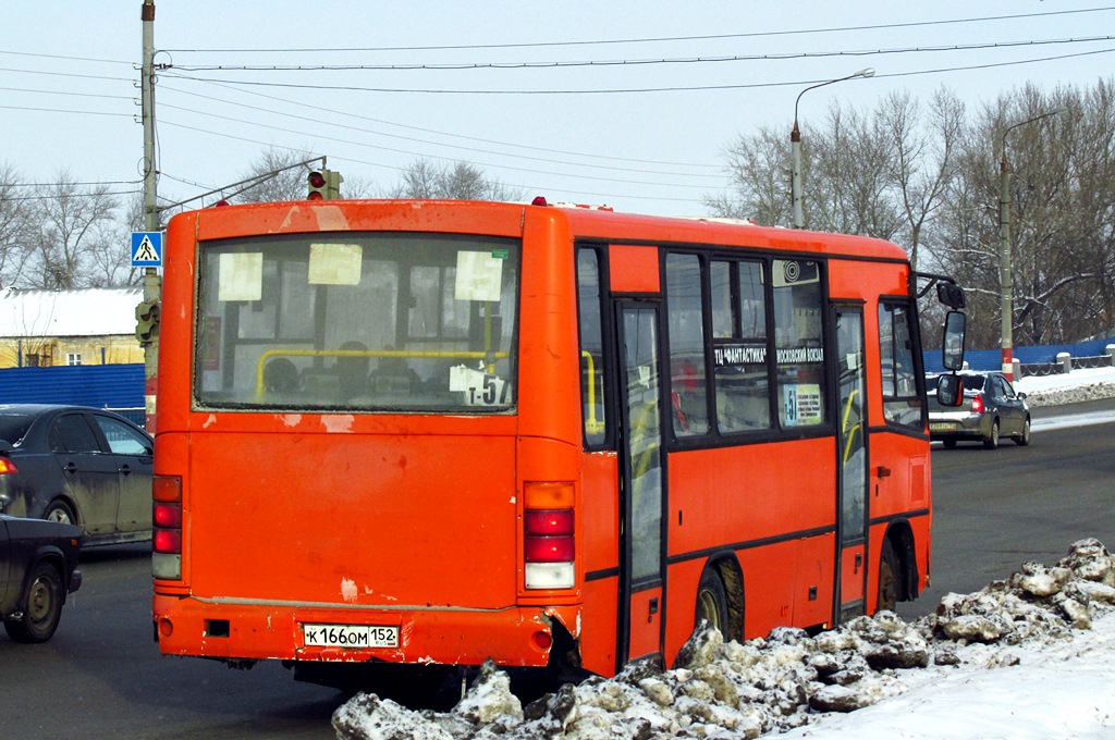 Нижегородская область, ПАЗ-320402-05 № К 166 ОМ 152