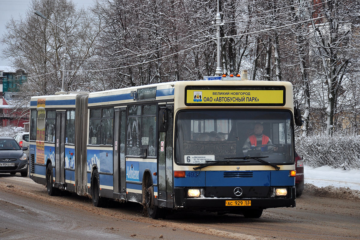 Новгородская область, Mercedes-Benz O405GN № 493 — Фото — Автобусный  транспорт