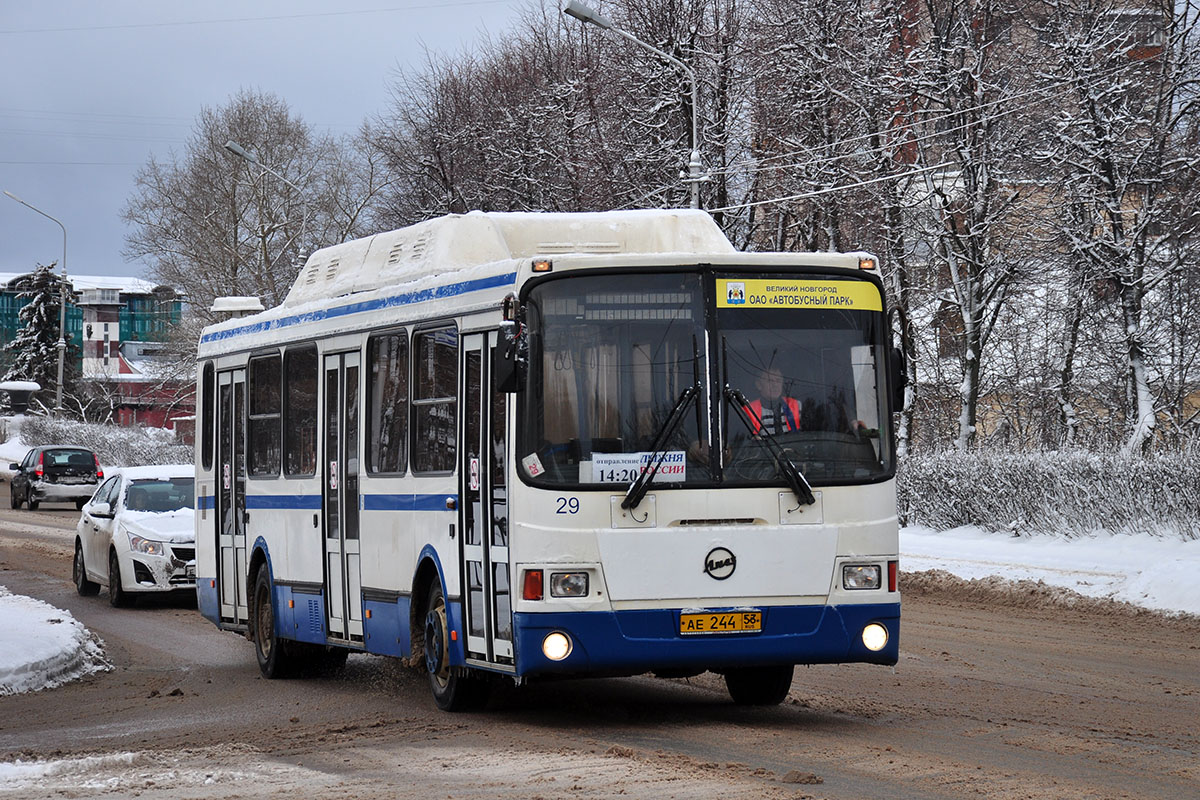 Новгородская область, ЛиАЗ-5256.57 № 29