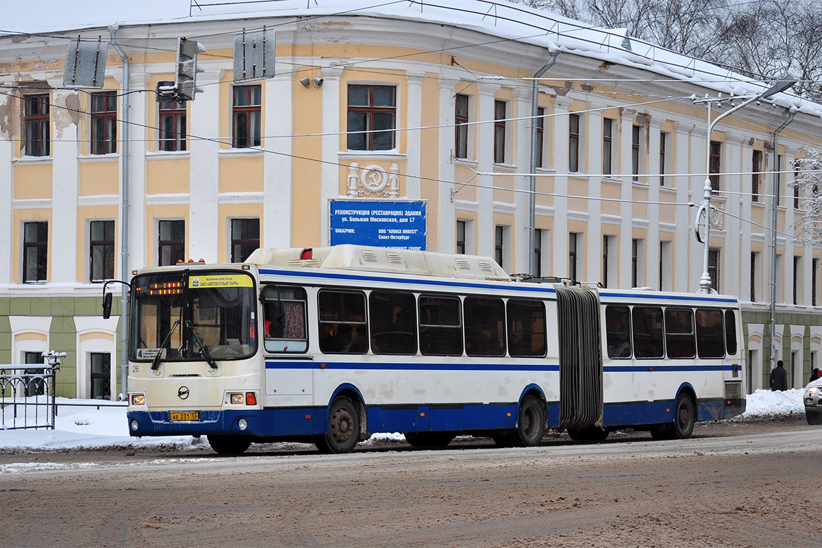 Новгородская область, ЛиАЗ-6212.70 № 26