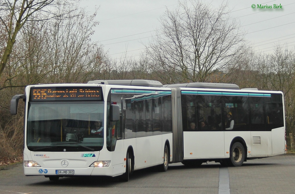 Гессен, Mercedes-Benz O530G Citaro facelift G № 381