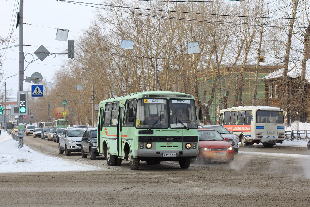 Томская область, ПАЗ-32054 № К 131 ЕК 70