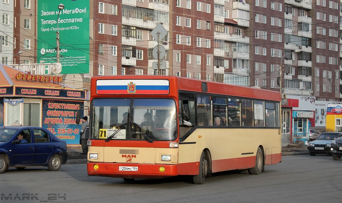 Красноярский край, MAN 791 SL202 № Т 204 МС 124