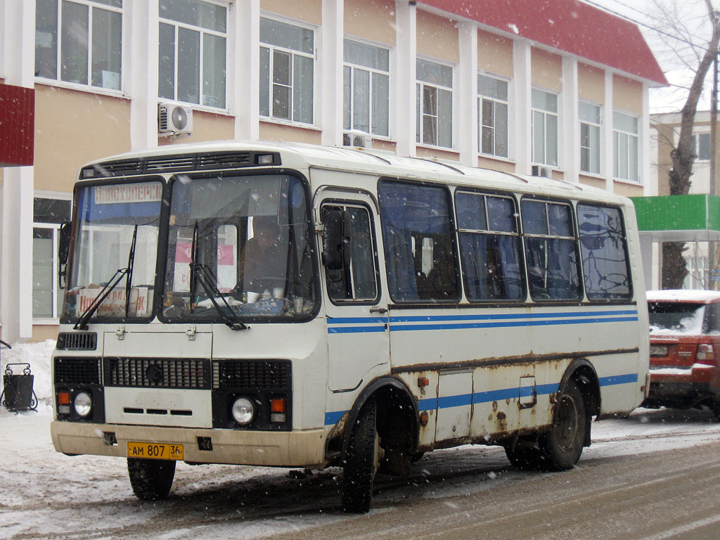 Воронежская область, ПАЗ-32054 № АМ 807 36