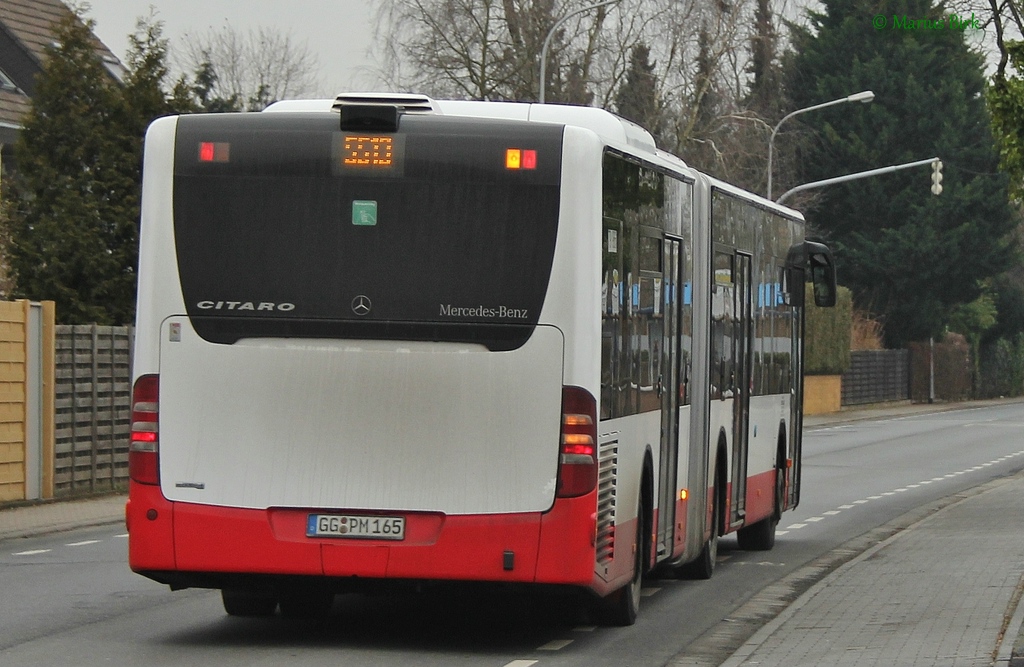 Гессен, Mercedes-Benz O530G Citaro facelift G № GG-PM 165