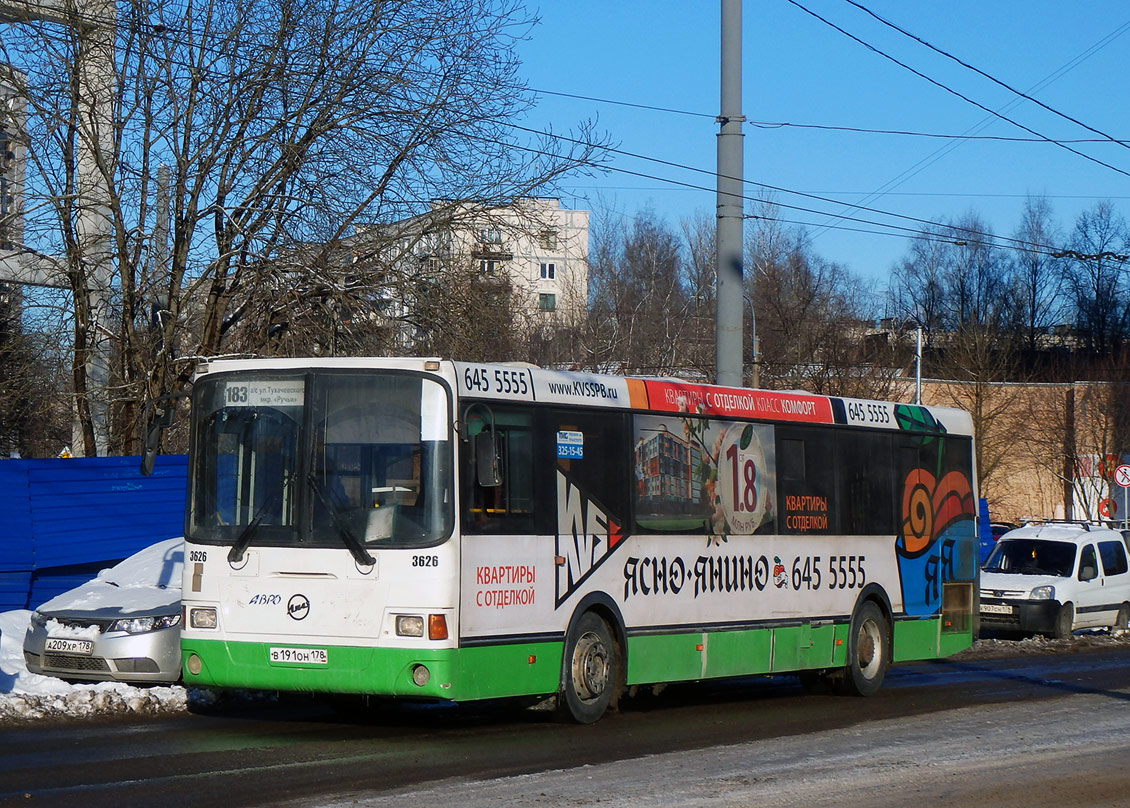 Санкт-Петербург, ЛиАЗ-5293.60 № 3626