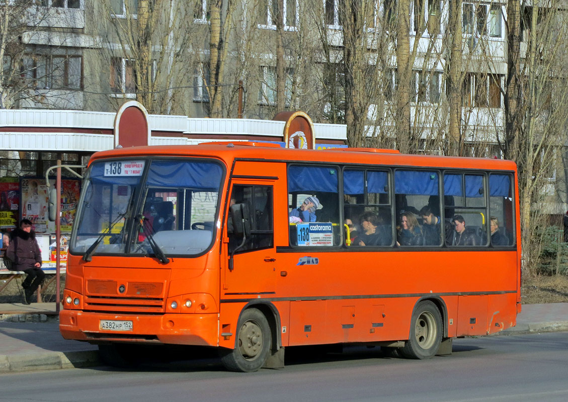 Нижегородская область, ПАЗ-320402-05 № А 382 НР 152