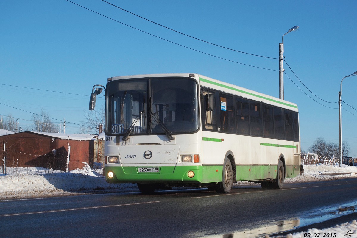 Санкт-Петербург, ЛиАЗ-5293.60 № 3661