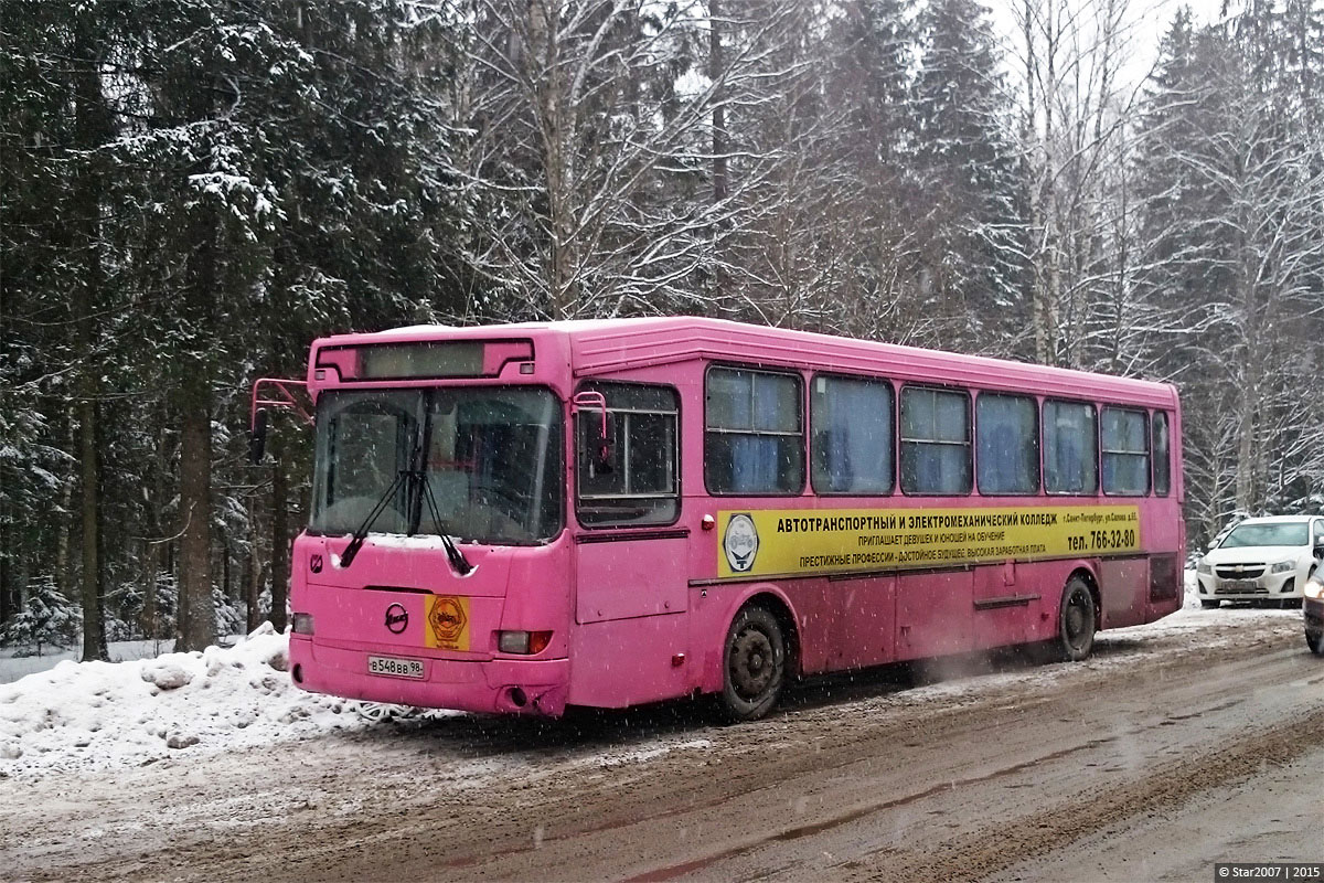 Санкт-Петербург, ЛиАЗ-52563R (ГолАЗ) № В 548 ВВ 98