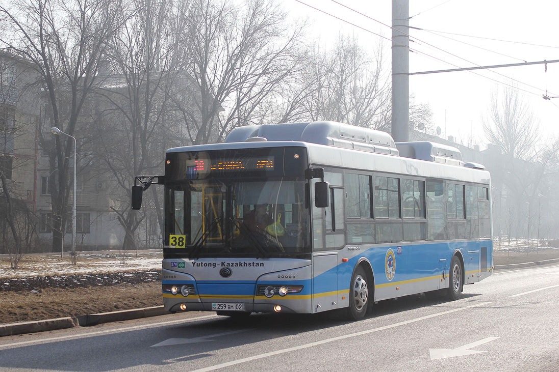 Алматы, Yutong ZK6118HGA № 570