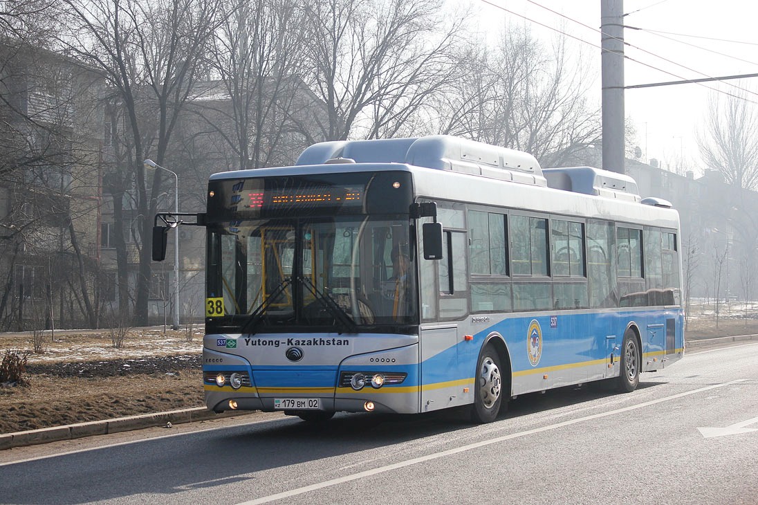 Алматы, Yutong ZK6118HGA № 537