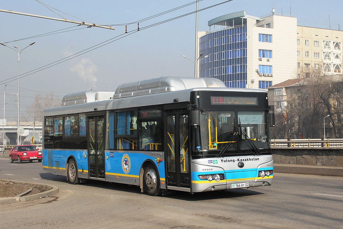 Алматы, Yutong ZK6118HGA № 531