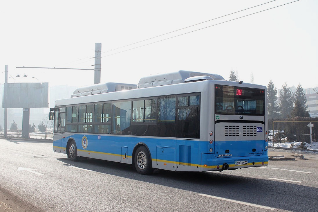 Алматы, Yutong ZK6118HGA № 555