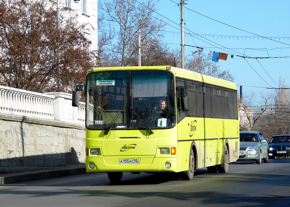 Sevastopol, LiAZ-5256.13 Nr. А 155 АС 92