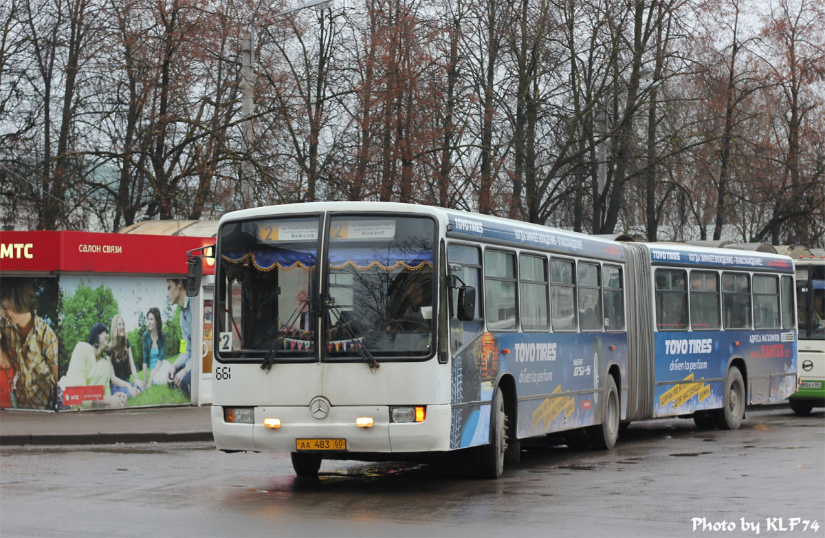 Псковская область, Mercedes-Benz O345G № 661