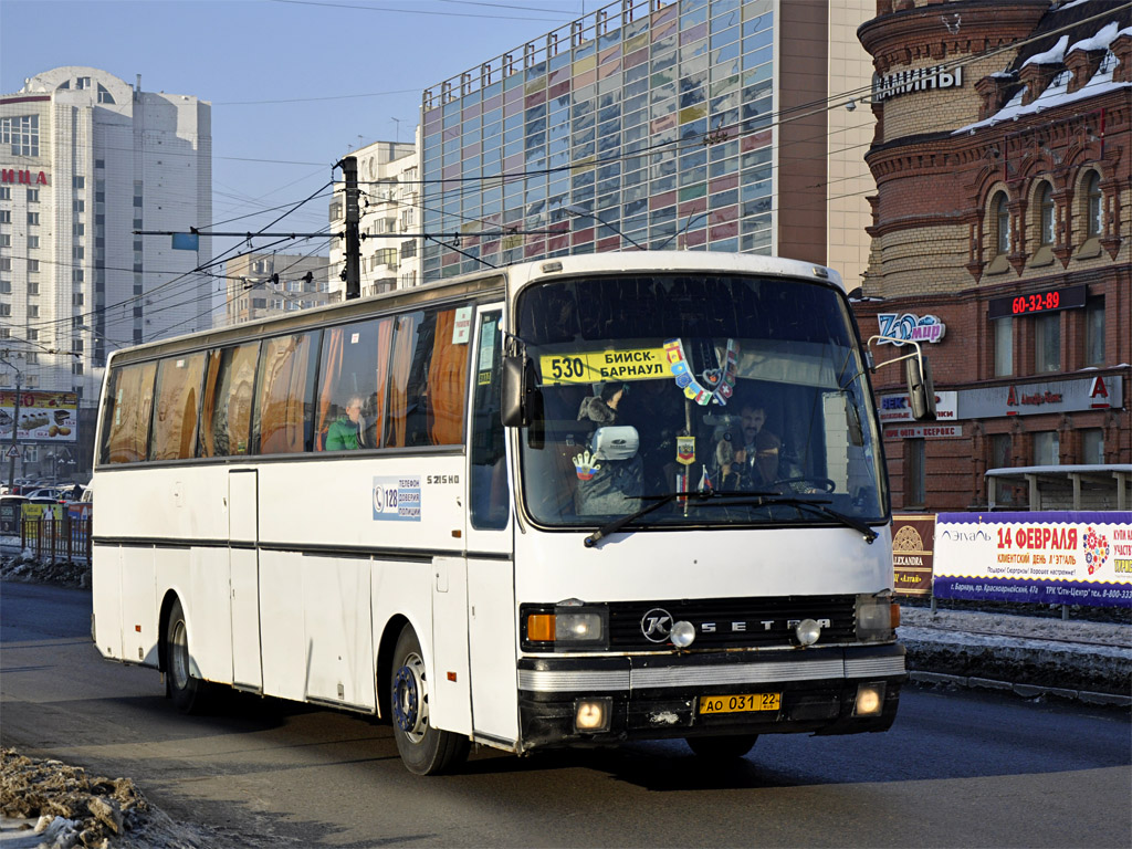 Алтайский край, Setra S215HD № АО 031 22