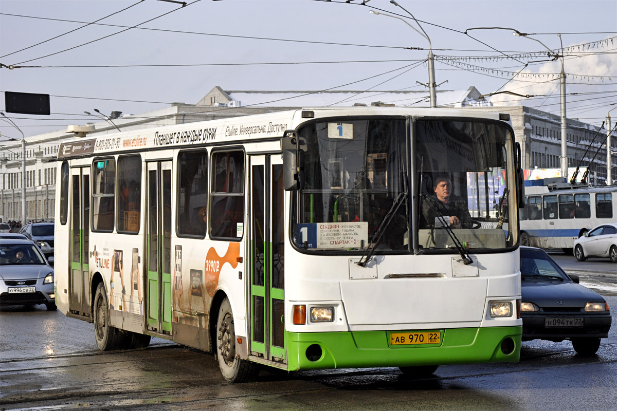 Алтайский край, ЛиАЗ-5256.45 № АВ 970 22