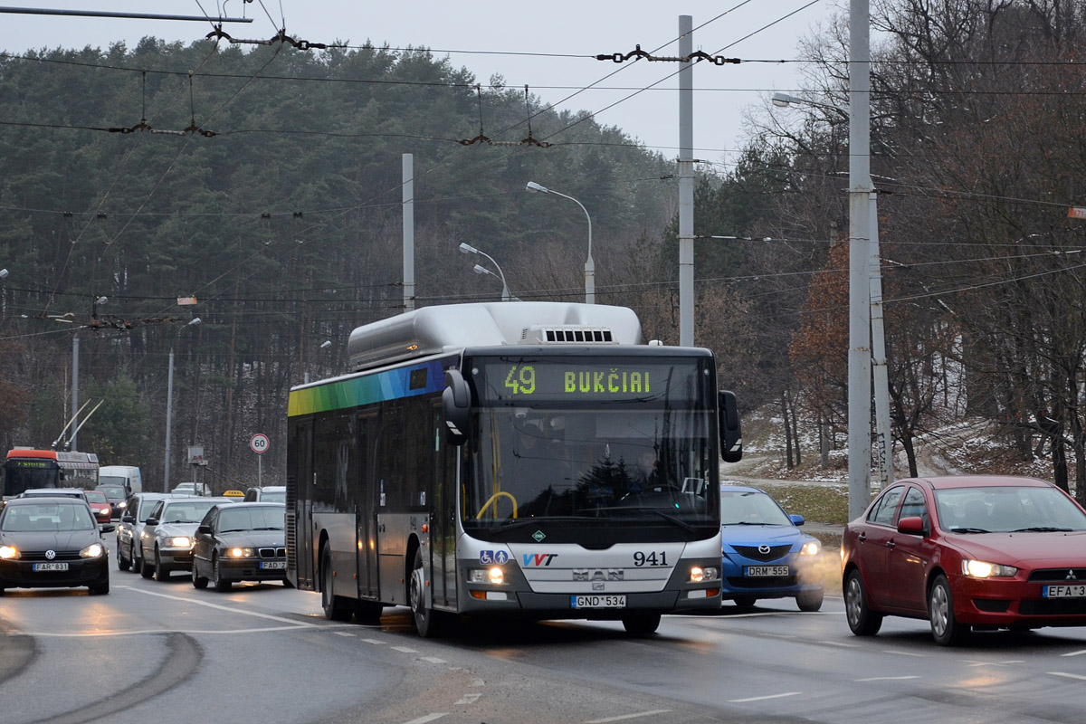 Литва, MAN A21 Lion's City NL273 CNG № 941