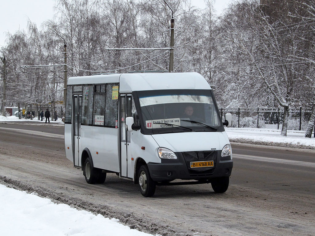 Полтавская область, Рута 25 № BI 4168 AA