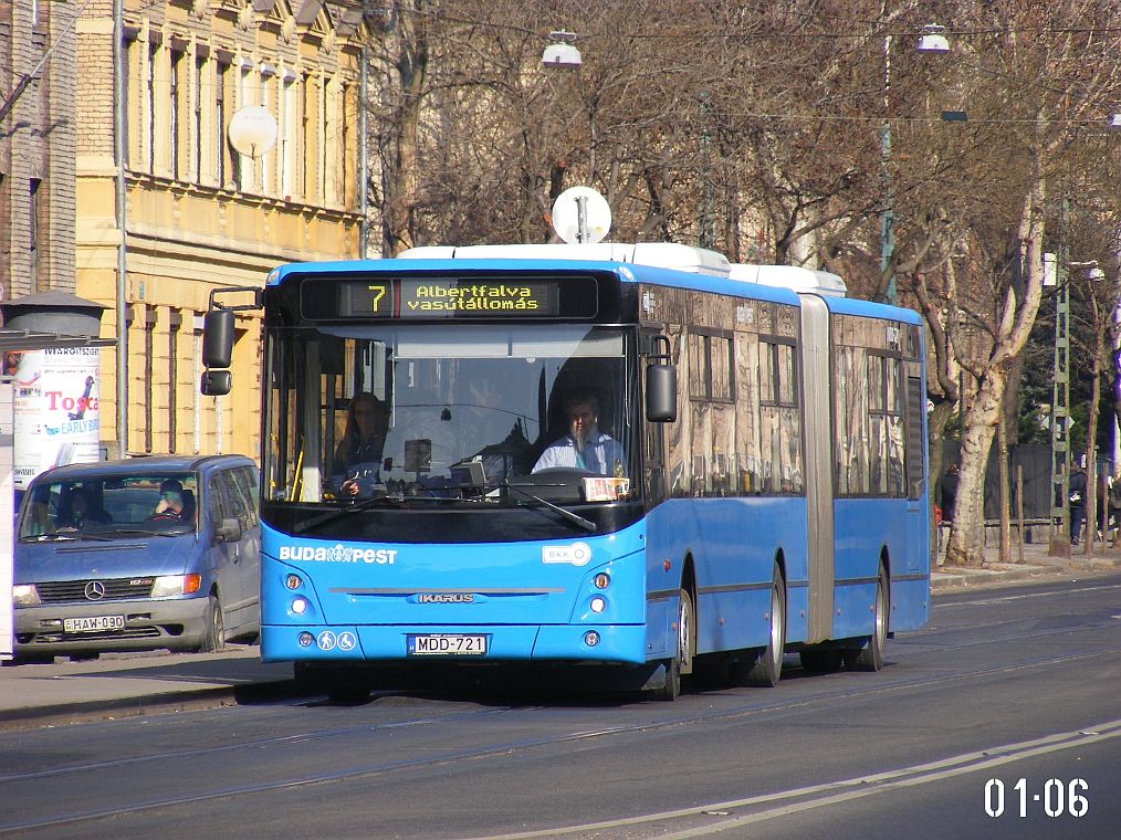 Венгрия, Ikarus V187 № MDD-721