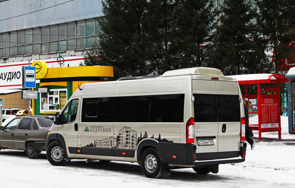 Новосибирская область, София (Peugeot Boxer) № В 722 ВМ 154