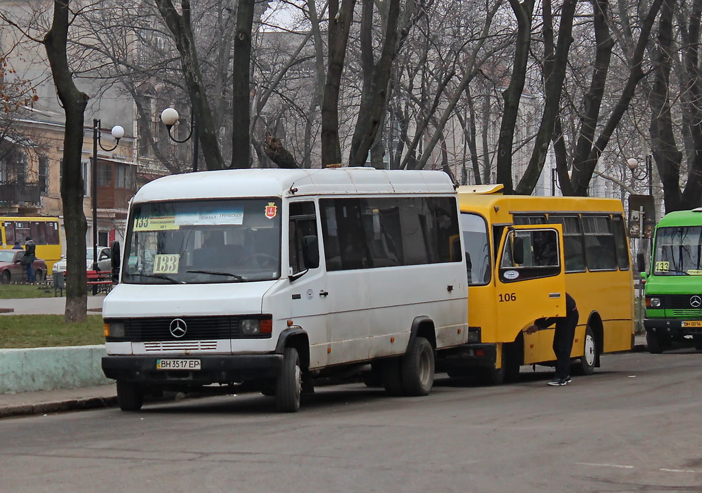 Одесская область, Mercedes-Benz T2 709D № BH 3517 EP