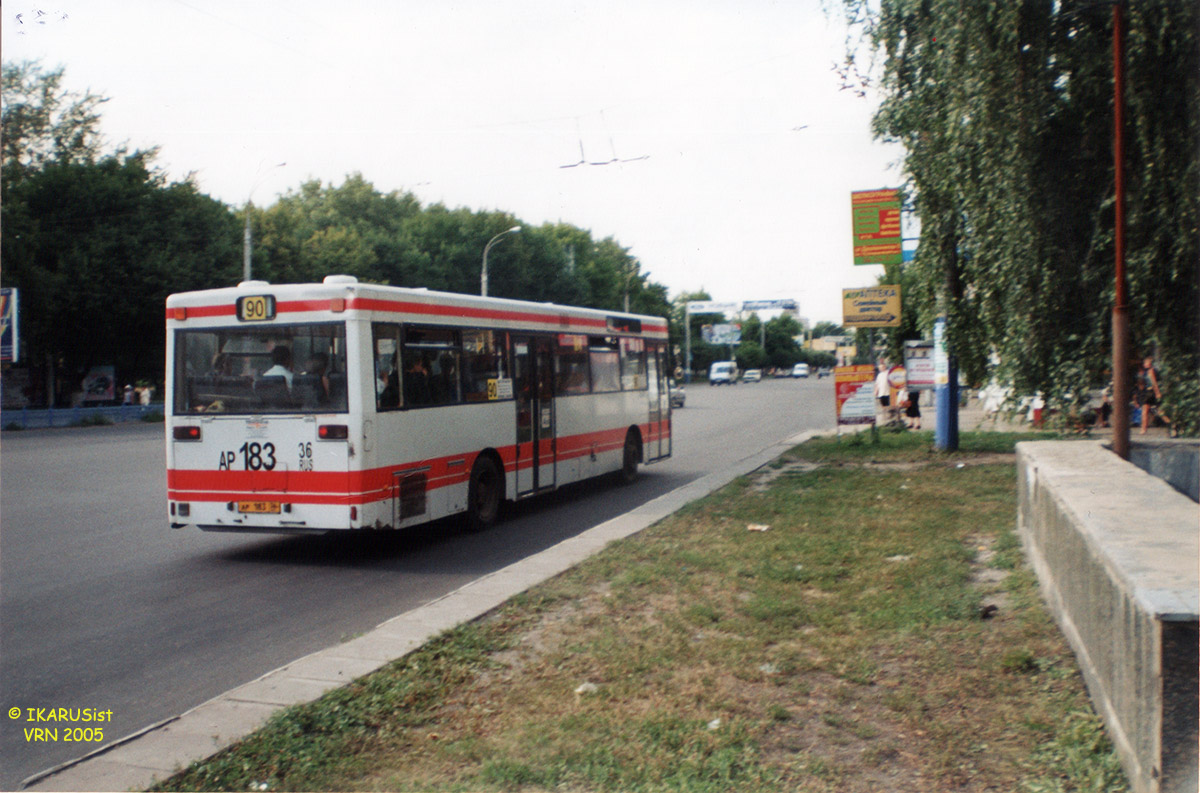 Воронежская область, MAN 791 SL202 № АР 183 36