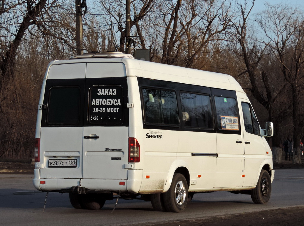 Ростовская область, Mercedes-Benz Sprinter W904 408D № В 387 СТ 161