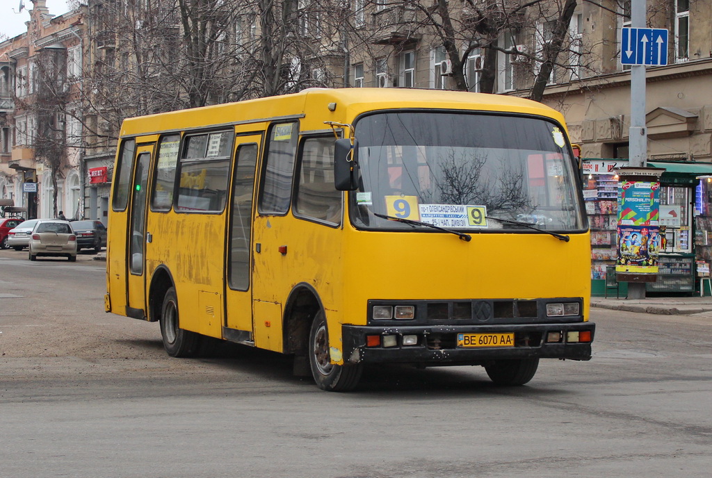 Одесская область, Богдан А091 № BE 6070 AA