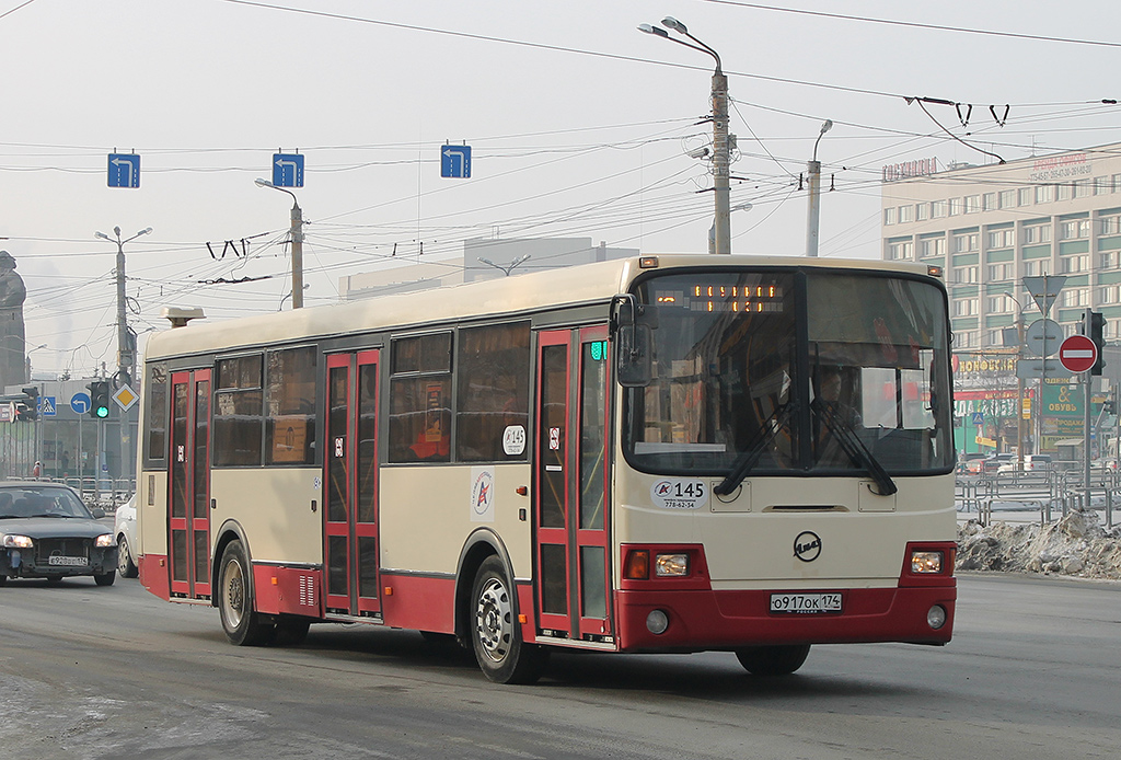 Челябинская область, ЛиАЗ-5256.53 № 145