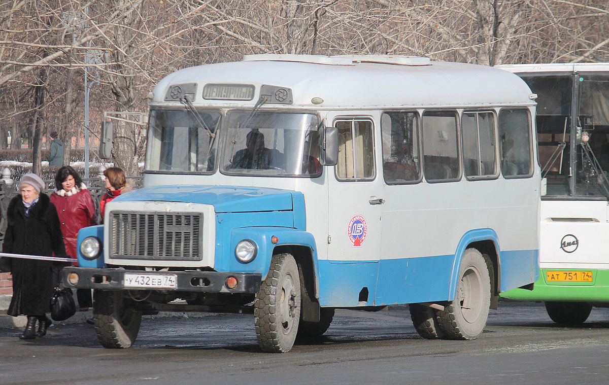 Челябинская область, КАвЗ-3976-011 (397611) № У 432 ЕВ 74